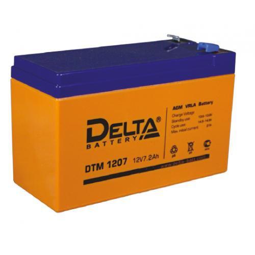 Аккумулятор DELTA DTM1207 12V, 7/7,2Ah