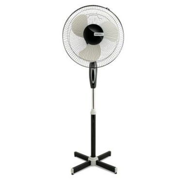 Вентилятор напольный Black 40Вт , LED, 43см, 1.25 м, лучевая решетка CT-5004 BLACK Centek