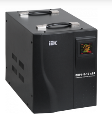 Стабилизатор IEK однофазный 1,0кВа релейный напольный HOME СНР1-0- 1 кВА